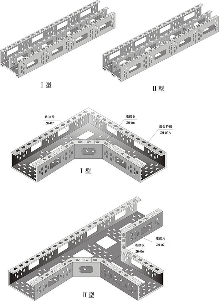 组合式电缆桥架